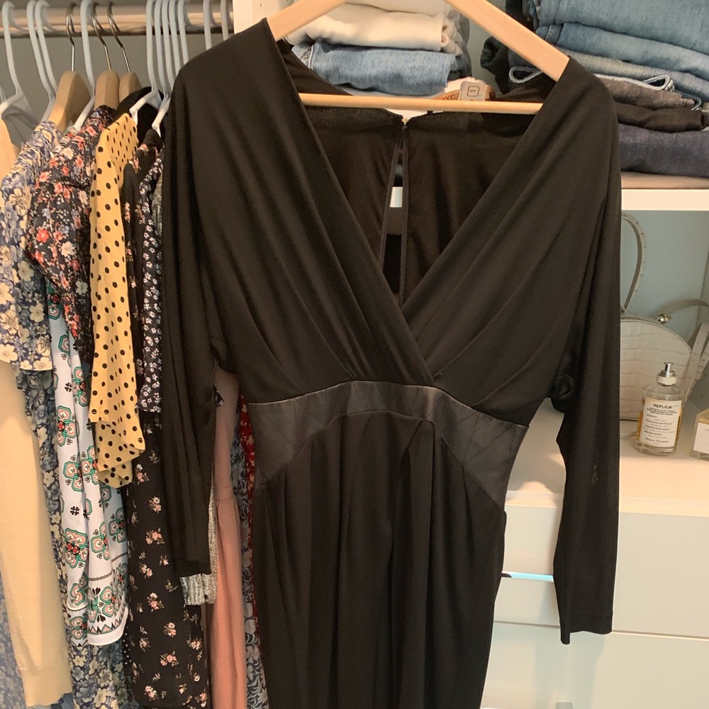 Roberto Cavalli dress with leather waist